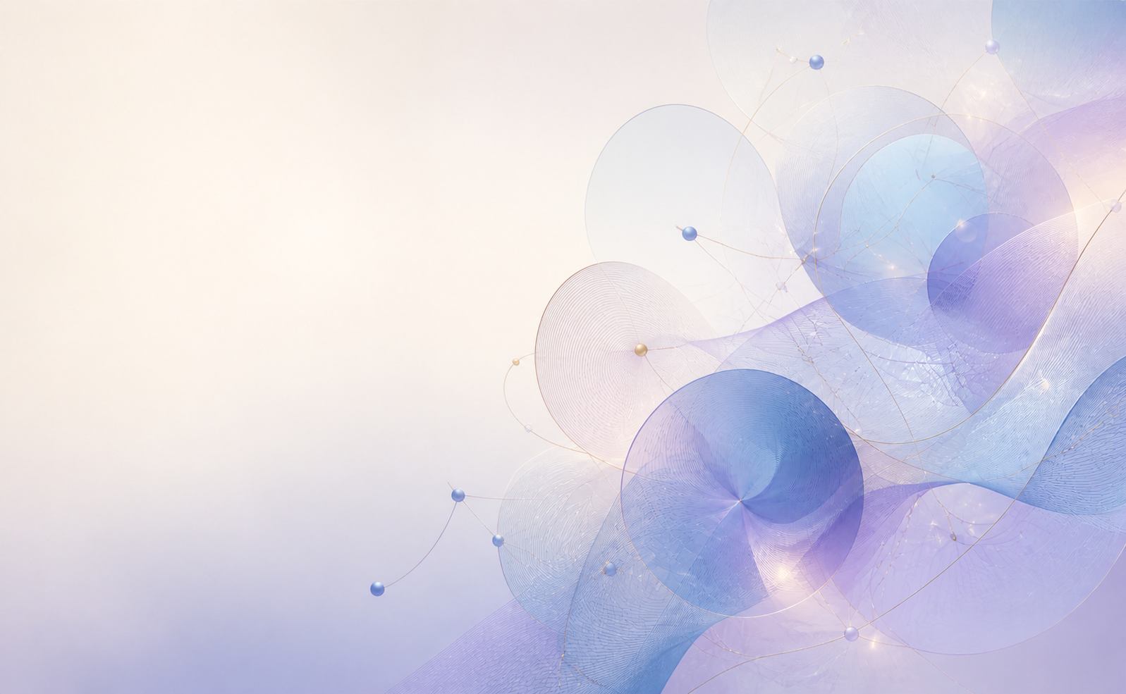 Abstract netwerk als symbool voor verbonden kennis, artikelen en auteurs